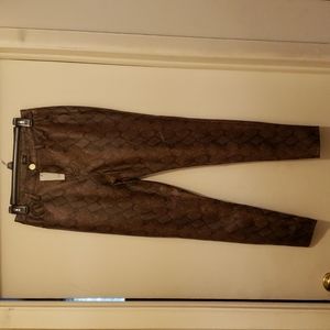 River Island faux leather pant size 8